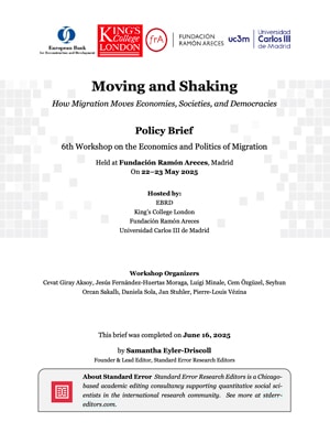 New Policy Brief: How Migration Moves Economies, Societies, and Democracies